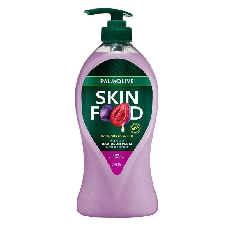Palmolive Skin Food Body Wash Cream Davidson Plum 750ml
