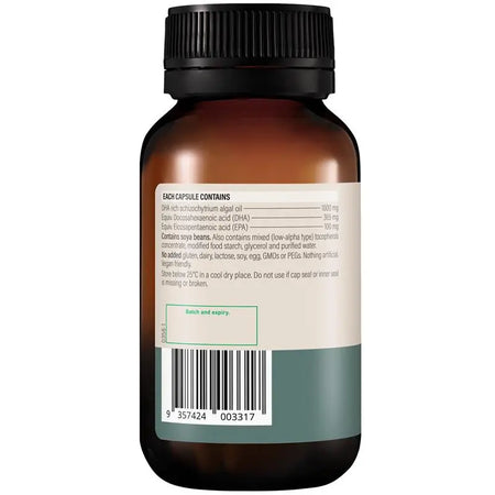 Wanderlust Plant Omega 3 60 Capsules