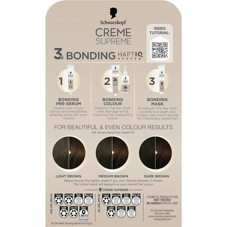 Schwarzkopf Creme Supreme Permanent Chocolate Brown 5-60