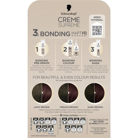 Schwarzkopf Creme Supreme Permanent Chocolate Violet 5-69
