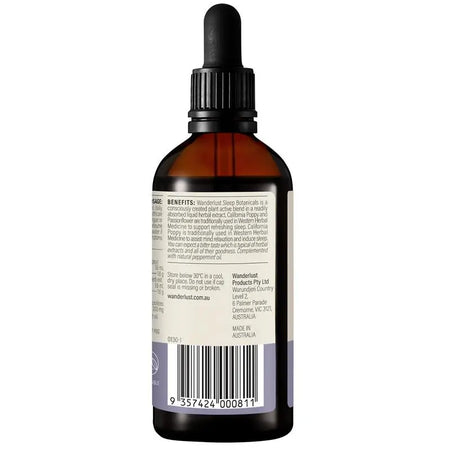 Wanderlust Sleep Botanicals Drops 90ml