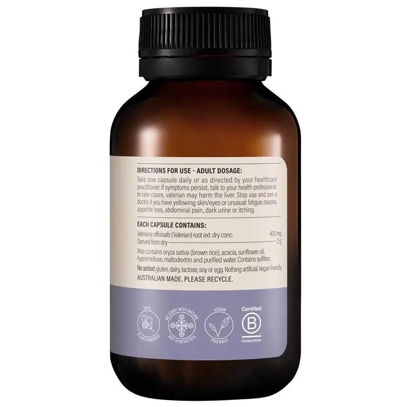 Wanderlust High Strength Valerian 60 Capsules