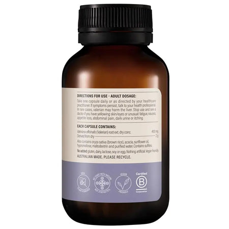 Wanderlust High Strength Valerian 60 Capsules