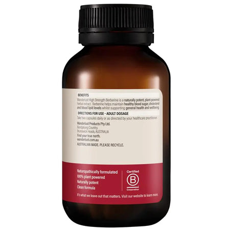 Wanderlust Berberine 60 Capsules