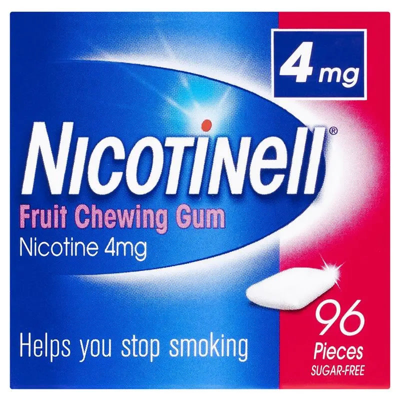 Nicotinell 4mg Fruit Gum 96 Pack