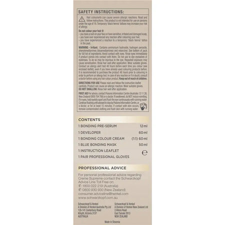 Schwarzkopf Creme Supreme 8-16 Cool Ash Blonde