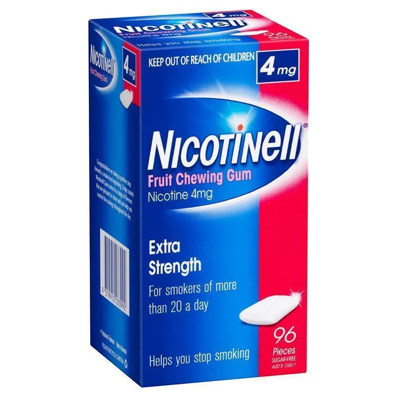 Nicotinell 4mg Fruit Gum 96 Pack