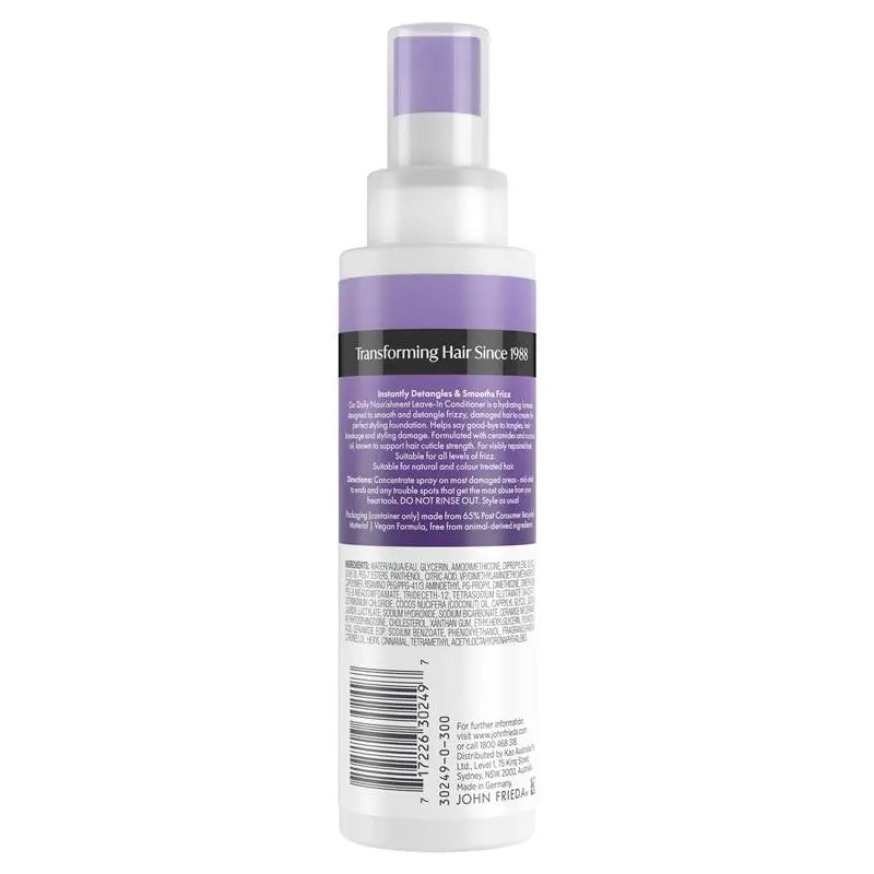 John Frieda Frizz Ease Daily Nourishment Leave-in Conditioner 200mL