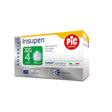 Insupen Advanced Pen Needle 33g 4mm 100 Pack
