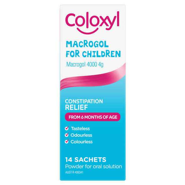 Coloxyl Macrogol For Children 14 Sachets