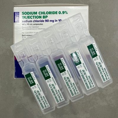SODIUM CHLORIDE 0.9% 10ML 50 STERILISER  LumaCina