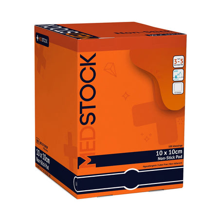 Medstock Non Stick Pad 10 cmx10 cm 100PK