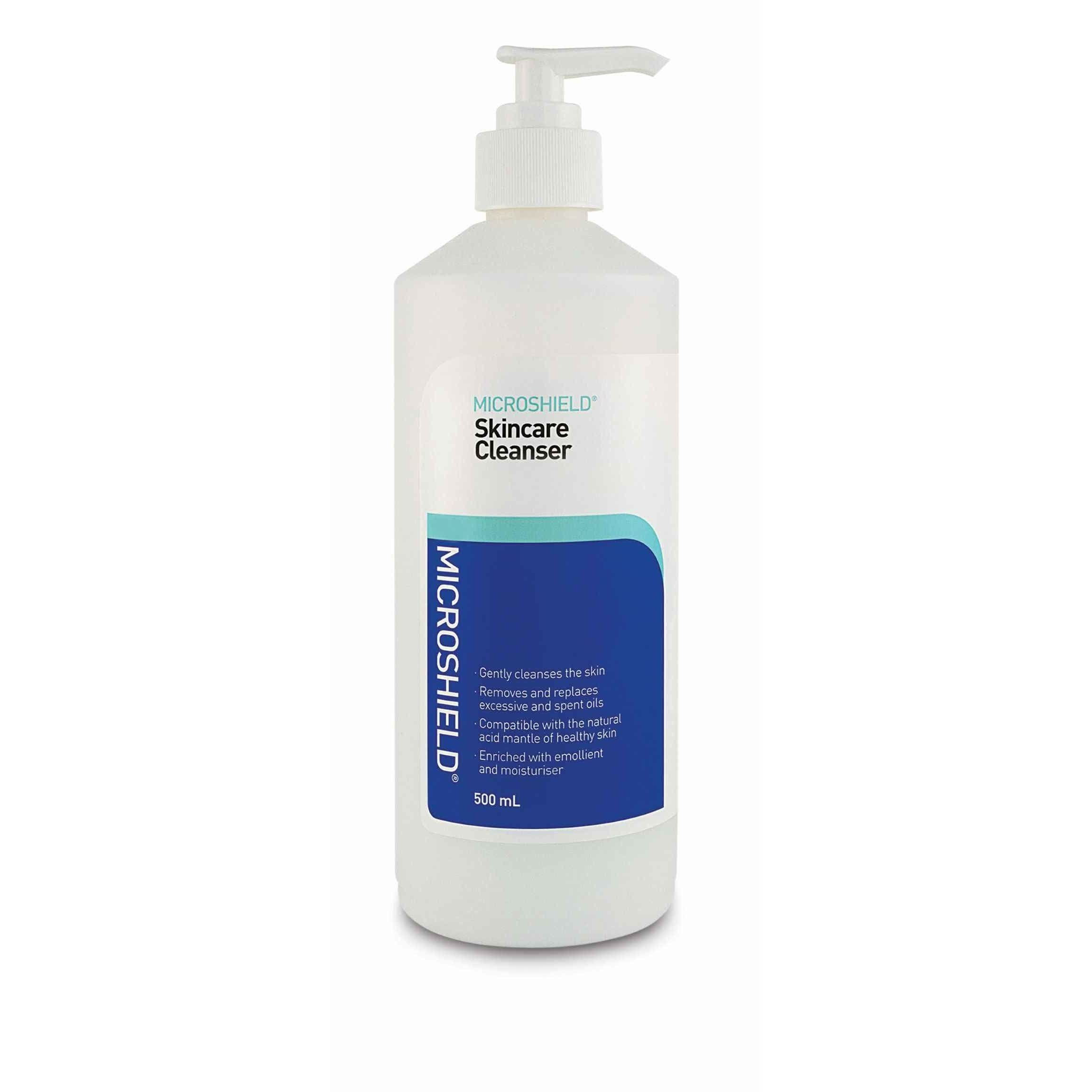 Microshield Skincare Cleanser pH Balanced 500ml