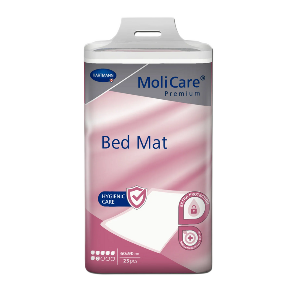 Molicare Premium Bed Mat 7 Drops 60 X960cm 25 Pack