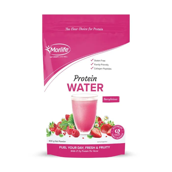 Morlife Protein Water Berrylicious 400G