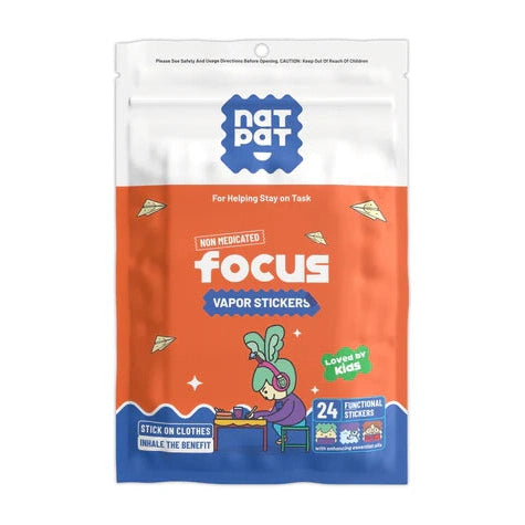 The Natural Patch Co. FocusPatch Organic Focus Enhancing Stickers x 24 Pack