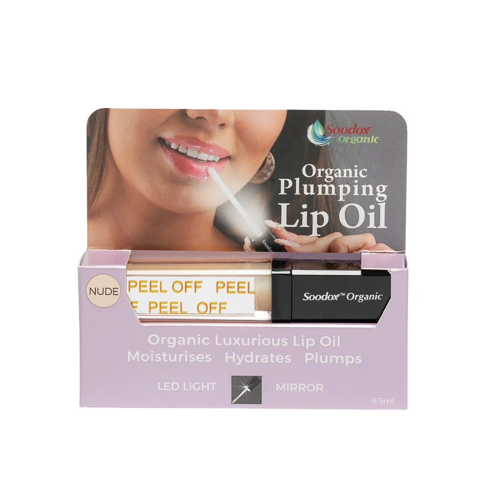 SOODOX Plumping Lip Oil Nude 6.5mL