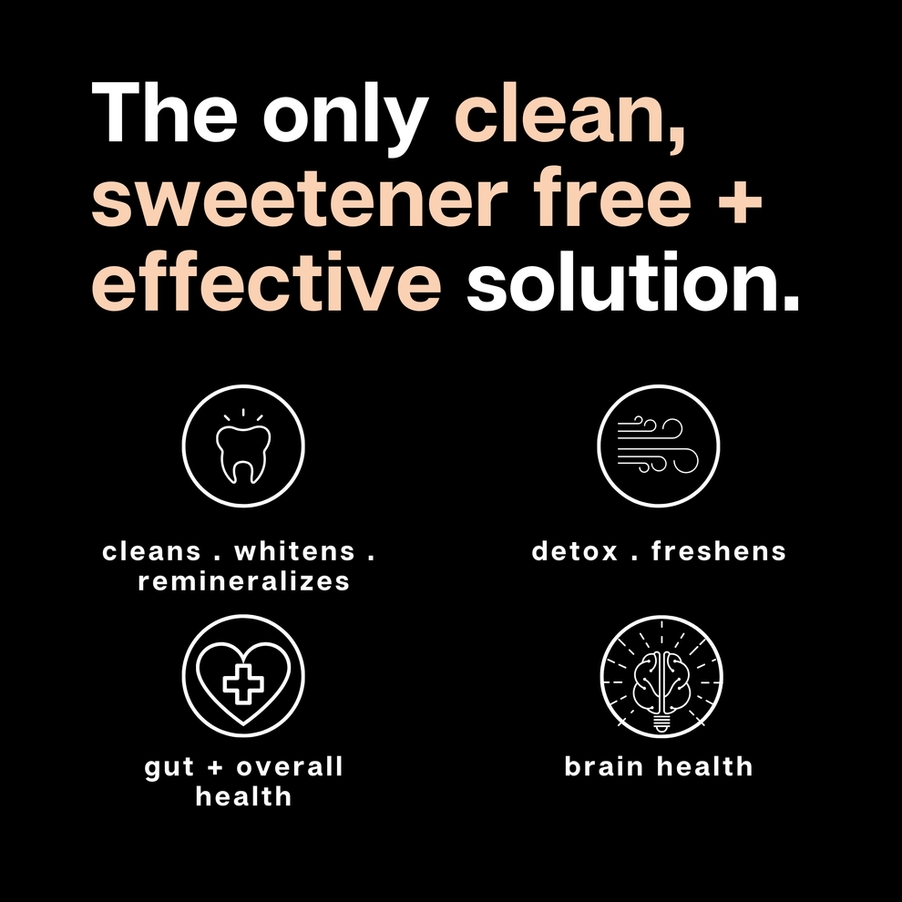 Ohgigi Tooth Powder + Hydroxyapatite Flavour-free Brush 40g