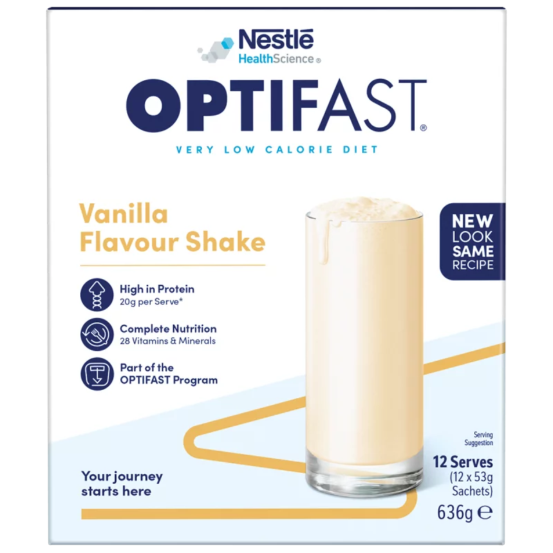 Optifast VLCD Shake Vanilla 12 x 53g