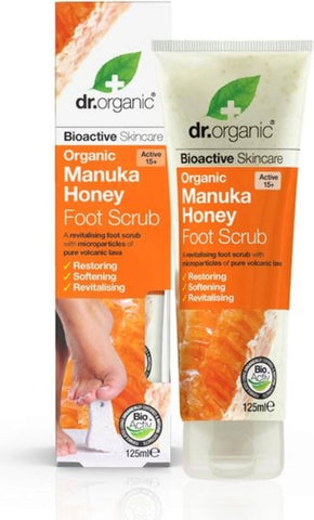 Dr Organic Manuka Honey Foot Scrub 125 ml