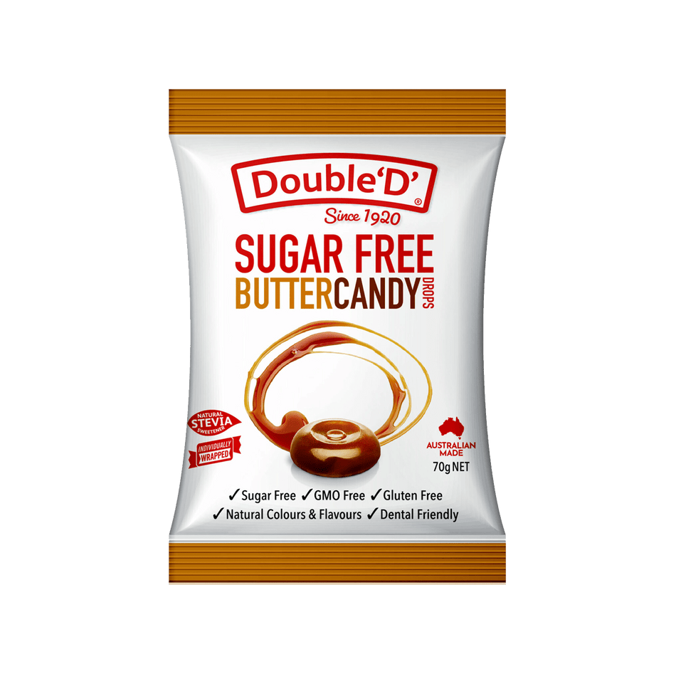 Double D Sugar Free Butter Candy 70g