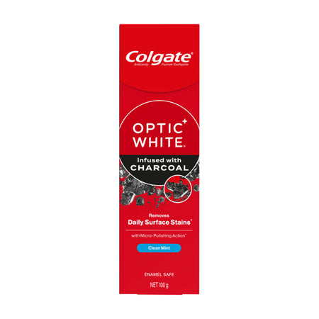 COLGATE OPTIC WHITE CHARCOAL Toothpaste 100G