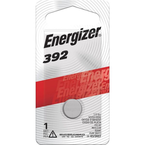 Energizer 392 Silver Oxide Button Watch Battery