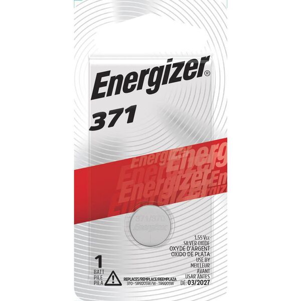 Energizer 371 Watch and Calculator Battery