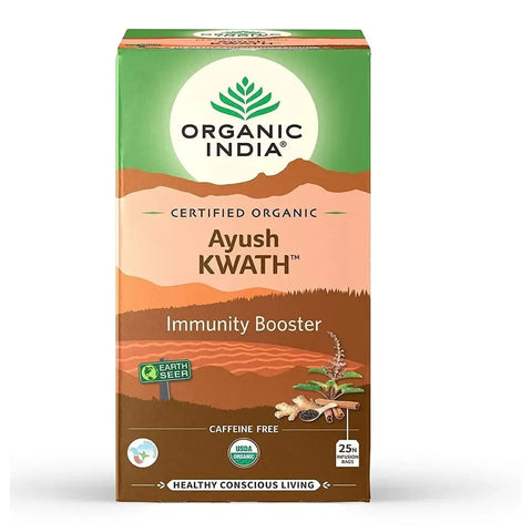 Organic India Ayush Kwath x 25 Tea Bags (Pack of 6)