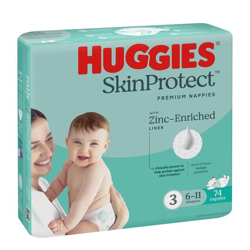 Huggies Skin Protect 74pk Stage 3