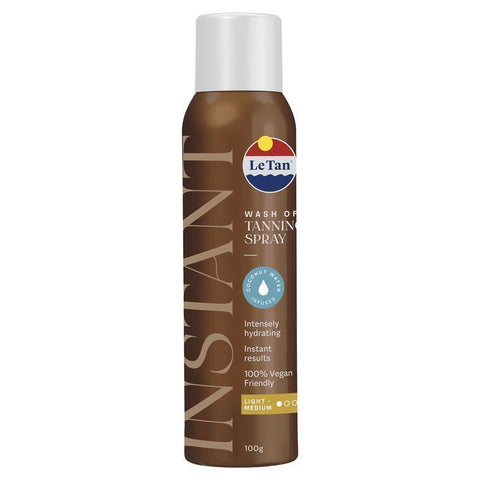 Le Tan Instant Wash Off Tanning Spray 100g