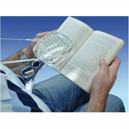 Neck Magnifier 2x and 4x Magnification 1 Pack