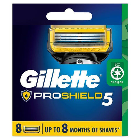 Gillette Fusion ProShield5 Razor Blades - 8 Pack