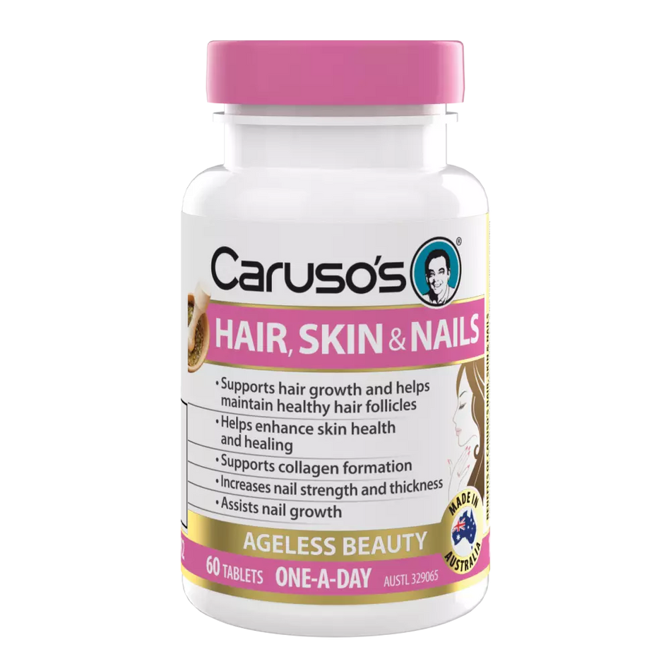 Caruso's Natural Health Hair Skin Nails 60 Tablets