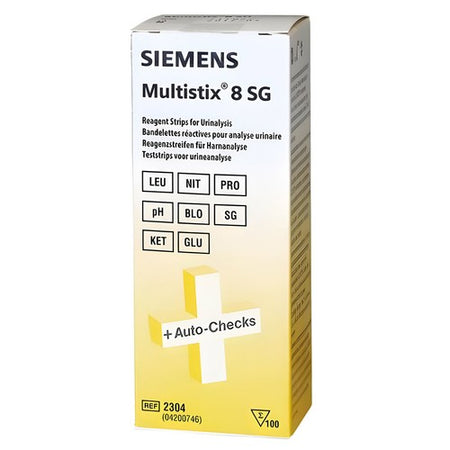Siemens Multistix 8 SG Reagent Strips 100 Pack