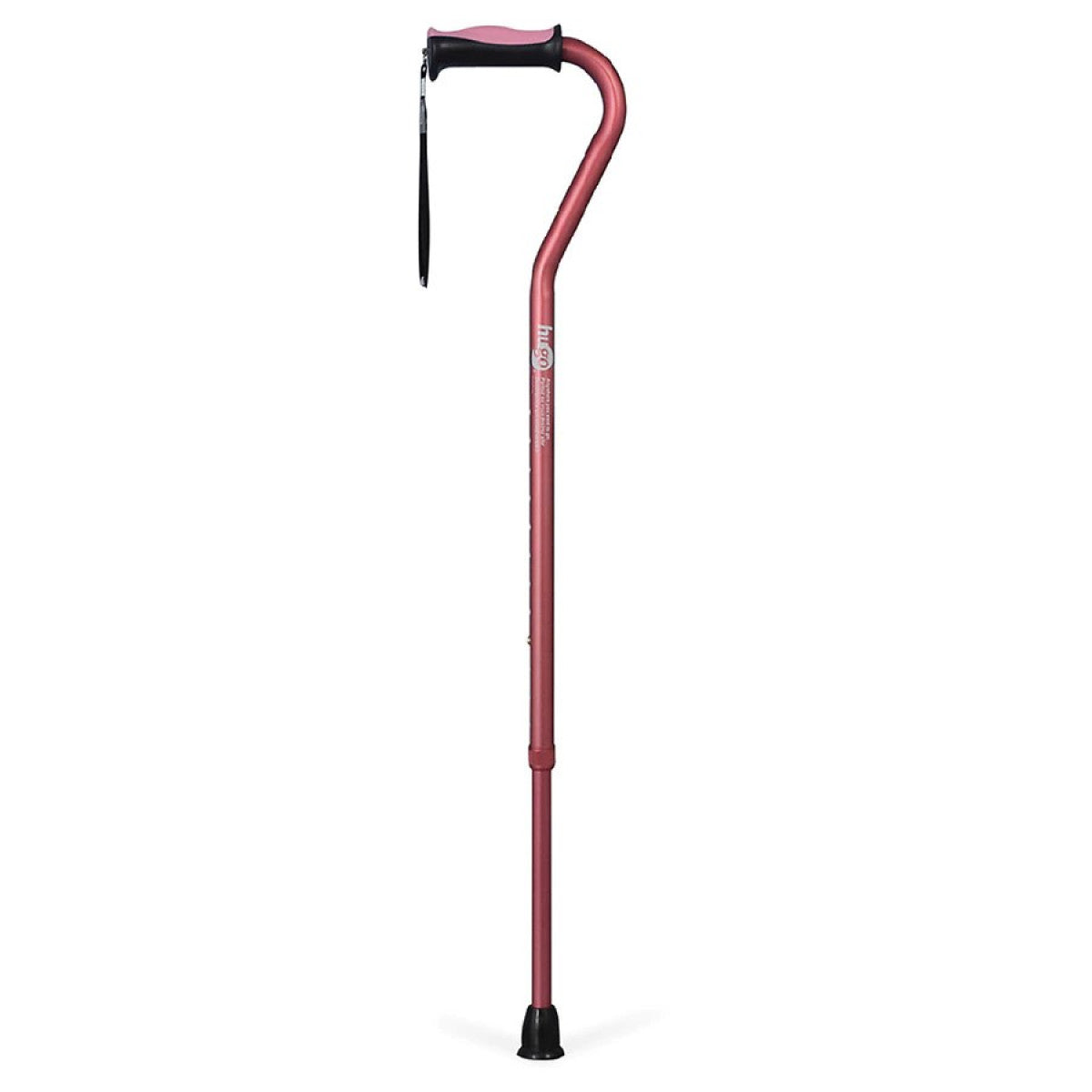Hugo Offset Handle Cane Rose