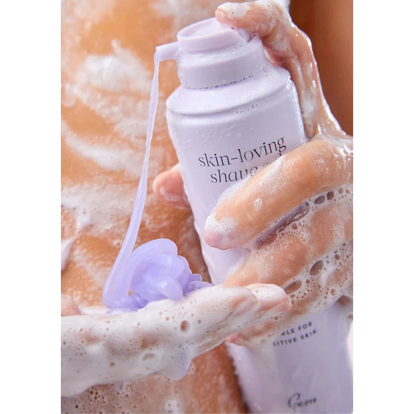 GEM Skin-Loving Shaving Gel - Vanilla Macadamia 195g