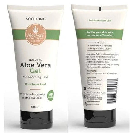 Aloe Vera Pure Inner Leaf Gel Tube 98% 100ml