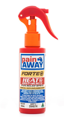 Pain Away Forte Plus Heat Joint & Muscle Pain Relief Spray 100ml