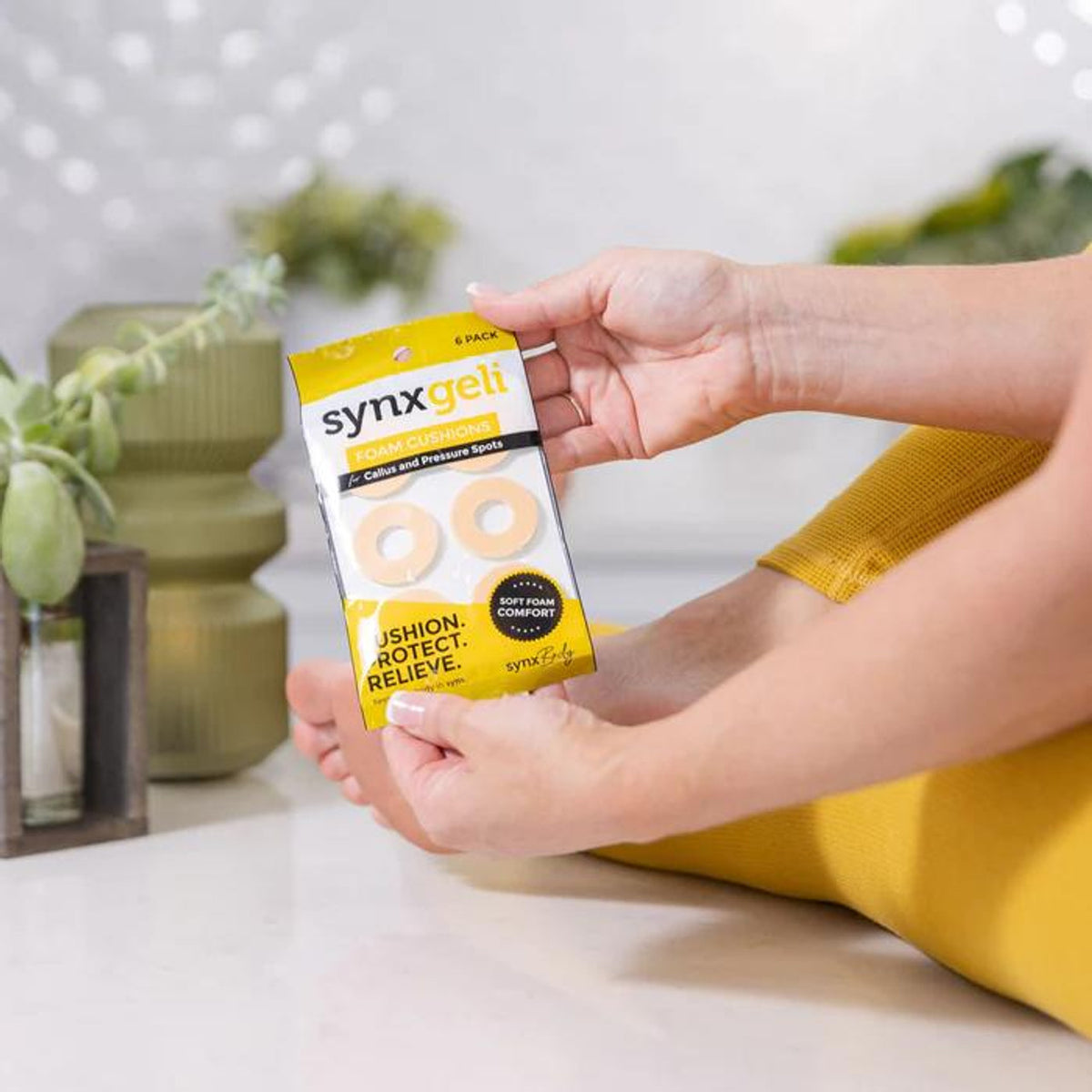 Synxgeli Foam Cushions For Callus & Pressure Spots