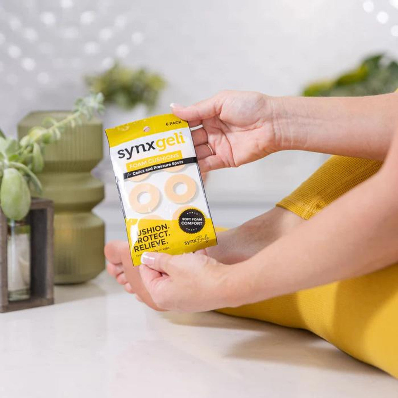 Synxgeli Foam Cushions For Callus & Pressure Spots