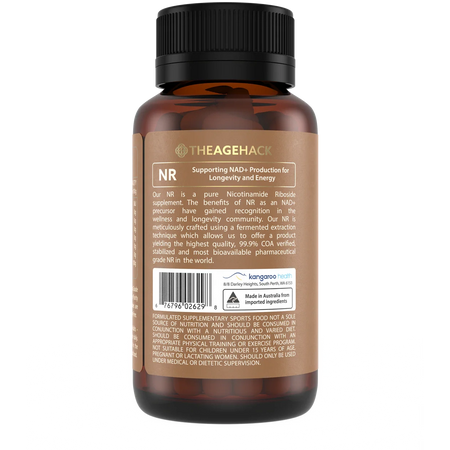 Theagehack NR Nicotinamide Riboside 60 Capsules