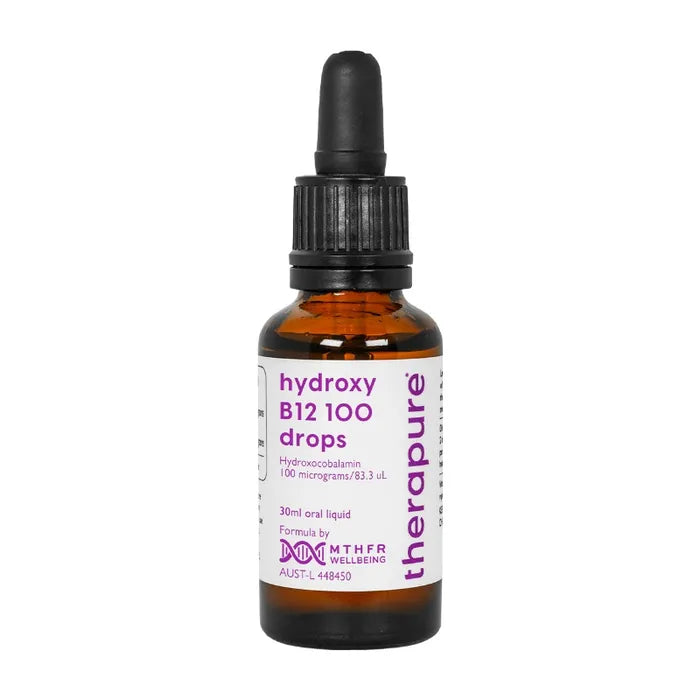 Therapure By MTHFR Wellbeing Hydroxy B12 100 Drops 30ML