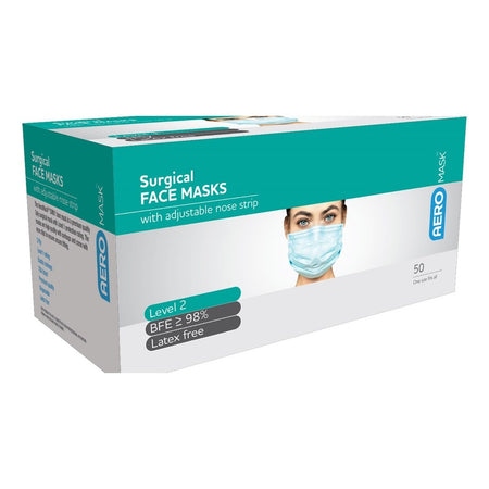 AEROMASK Level 2 Surgical Mask 50PK