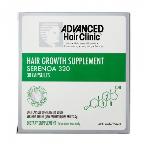 Advanced Hair Solutions Hair Thickening Serenoa 320 30 capsules