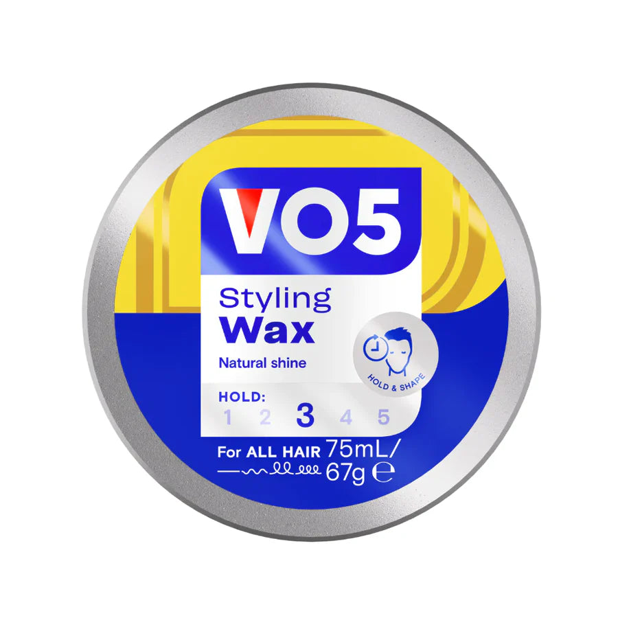 VO5 Styling Wax container on a white background