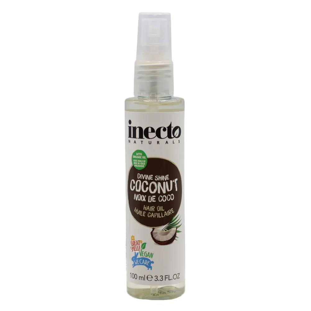 INECTO 100mL HAIR OIL DIVINE SHINE COCONUT VEGAN
