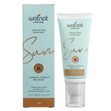Wotnot Naturals Natural Face Sunscreen SPF 40 + Mineral MakeUp BB Cream Tan 60g
