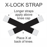 Body Assist Deluxe Thermal X-Lock Knee Wrap