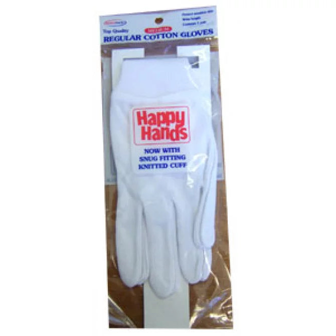 SurgiPack Cotton Gloves Short Medium